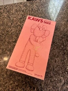 KAWS Open Edition Take Vinyl Figure Pink (Box & Inserts Only) - Picture 1 of 3