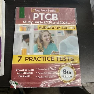PTCB Study Guide 2024 And 2025 : 7 Practice Tests and PTCB Exam Prep Book... - Picture 1 of 5