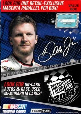 2014 Press Pass Racing Base Set #1-100 w/ Kyle Larson RC - Image 1 of 4