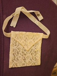 Vintage White Bosom Friend with Original Box For Storing Your Money in Brassiere - Picture 1 of 7