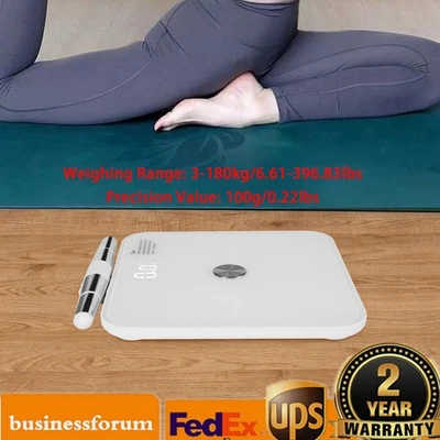 8 Electrode Bathroom Scale Body Fat Scale Weight BMI Scale Memory Function - Image 1 of 4