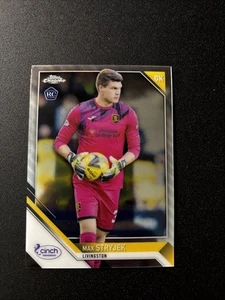2021-22 Topps Chrome SPFL Scottish Premier League Max Stryjek Livingston Fc - Picture 1 of 2