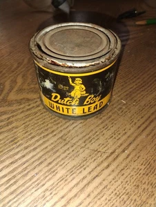 Vintage Dutch Boy White Lead 1 Lb Full - Picture 1 of 2