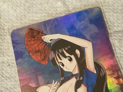 ChiChi CheongsamDress Dragon Ball Z Super Waifu Anime Card ACG GoddessHolo - Image 1 of 2
