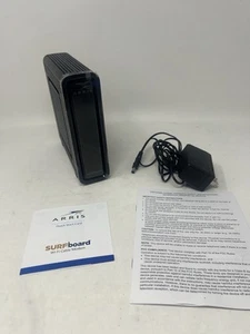 ARRIS SURFboard SBG10 DOCSIS 3.0 16 x 4 Gigabit Cable Modem & AC1600 Wi-Fi - Picture 1 of 11