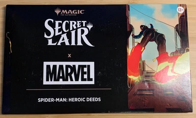 MTG Secret Lair x Spider-Man: Heroic Deeds REGULAR - Sealed 🇺🇸 - Image 1 of 3