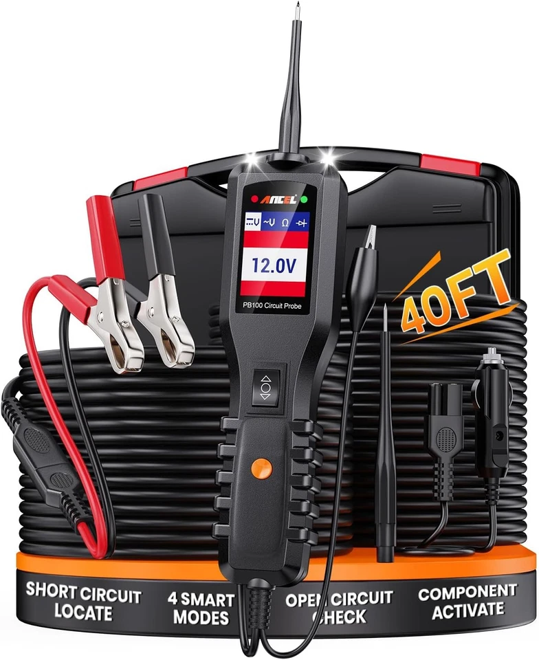 ANCEL PowerScan PB100 Circuit Tester Electrical Diagnostic Power Probe 12V/24V