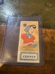 1953 Cosmic Character #42 Aunt Blossom Cards Ungraded - Picture 1 of 2