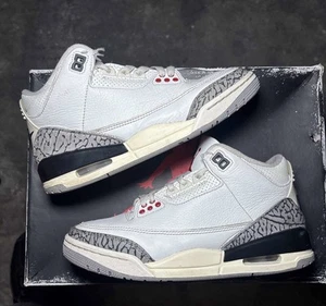Air Jordan 3 White Cement Reimagined Gr.4  - Bild 1 von 8