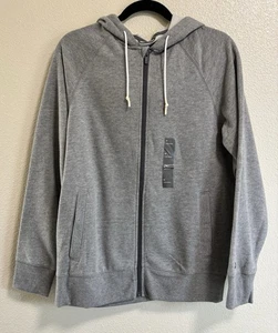 All in Motion Men's Size Medium Hooded Sweatshirt Full Zip Hoodie Gray NWT - Picture 1 of 8