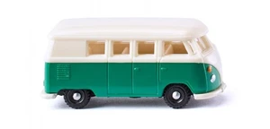 N Scale Model Vehicles - 093204 - VW T1 bus - patina green/pearl white - Picture 1 of 1