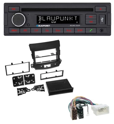 Blaupunkt MP3 USB CD Bluetooth AUX Autoradio für Citroen C-Crosser Mitsubishi Ou - Bild 1 von 4