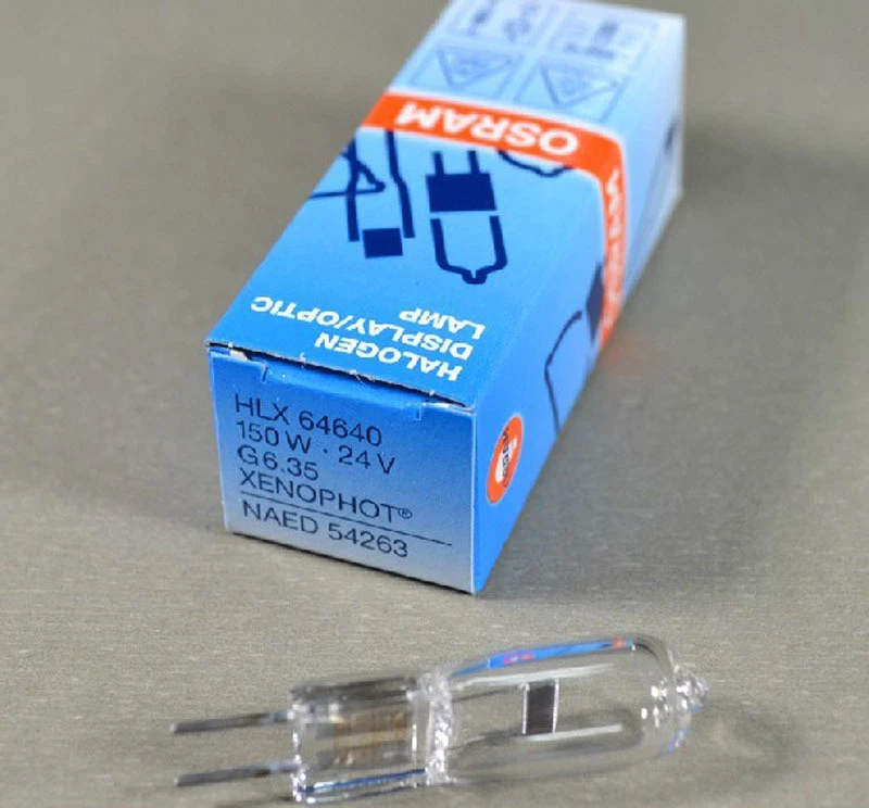 Halogen Bulb Medical Lamp HLX 64640 24V 150W G6.35 XENOPHOT Osram Projector Bulb - Image 1 of 1