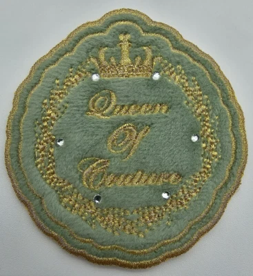 NEW Stoney Clover Juicy Couture Sticker PATCH Queen of Couture Jewel Green Gold - Image 1 of 4