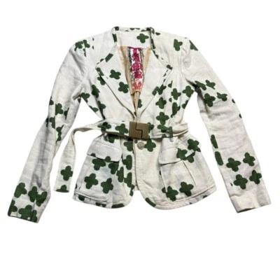 L.A.M.B. By Gwen Stefani Blazer 100% Linen outer and 100% lining size 8 - Image 1 of 4