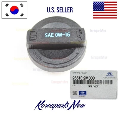 HYBRID Engine Oil Filler CAP 265102M030 ⭐OEM⭐ Kia Niro Hyundai Sonata 2021-2025 - Image 1 of 2