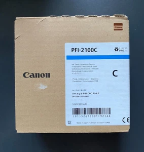 Tinta Canon Original - PFI-2100 CIAN / GP-2000 GP-4000 (IVA INCLUIDO) EN CAJA - Imagen 1 de 1