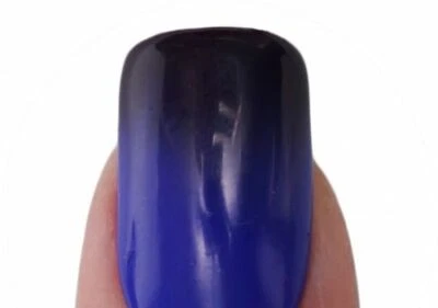 Lechat Dare To Wear Mood Polish No LED/UV light Needed - DWML43 - Sapphire Night - Image 1 of 3