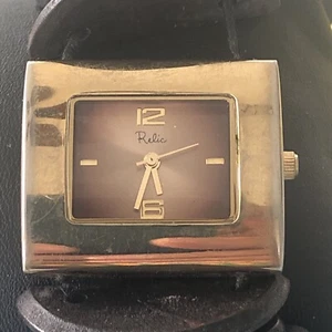 Relic Fashion Watch With Wood Band - Picture 1 of 9