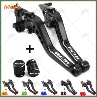 For Honda RC51/RVT1000 SP-1/SP-2 2000-2006 BRAKE & CLUTCH LEVER LEVERS SET SHORT - Image 1 of 4