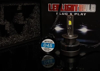 Lexus RX450H AL20 2015-2022 X2 D4S HID Oem Fit LED Bulb 55W 6000K Error Free - Image 1 of 4