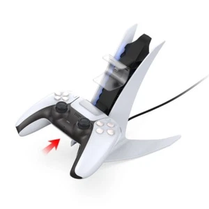 Power Station Efficient Charging Dock Stand for P5 Allows Charging 2 Controller - Picture 1 of 8
