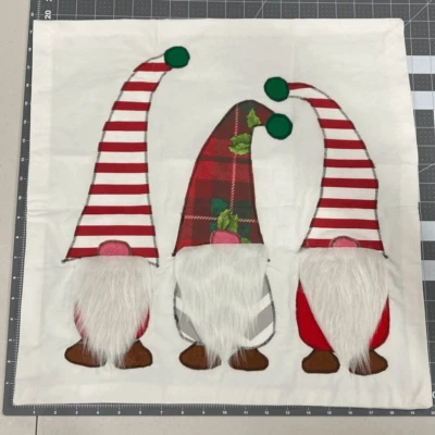 Funda de almohada Gnomo hecha a mano 20x20 pulgadas nueva sin etiquetas (K1) Foto 1 de 2