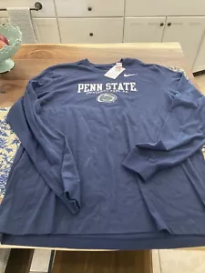 MENS NIKE PENN STATE NITTANY LIONS LONG SLEEVE Shirt XL NWT - Picture 1 of 4