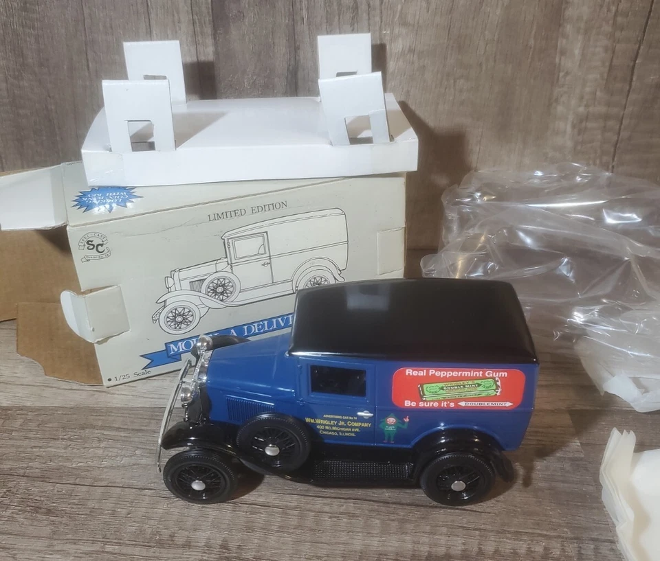 Liberty Classics Model A Ford Wm.Wrigley Jr Co. Doublemint Gum Die-Cast Bank - Image 1 of 4