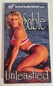 WWF Sable Unleashed 1998 VHS Tape No Poster - Imagen 1 de 4