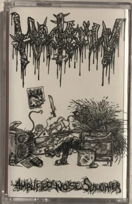Hacksaw – Amplified Noise Slaughter Cassette 2018 Headsplit Records – HSR166 Foto 1 de 2