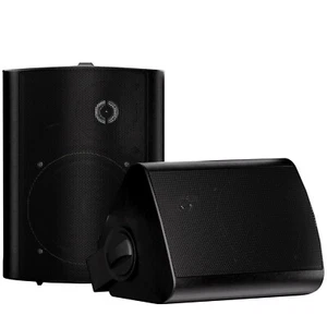 2X6.5" Herdio Outdoor Speakers Wired Waterproof Wall Mounted 400W Patio Stereo - Picture 1 of 12