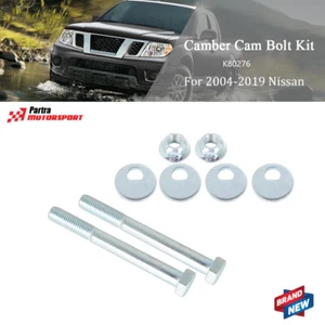 K80276 Camber Cam Bolt Kit For 2004-2019 Nissan Frontier Infinity QX80 Suzuki - Foto 1 di 8
