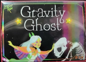 Tarjeta Holofoil dorada Gravity Ghost Limited Run Games en funda ¡Rara! LRG - Imagen 1 de 1