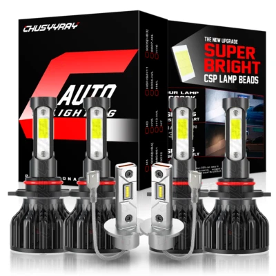 Комплект светодиодных противотуманных фар дальнего и ближнего света для Mitsubishi Eclipse 1992-1999 годов выпуска - Изображение 1 из 4