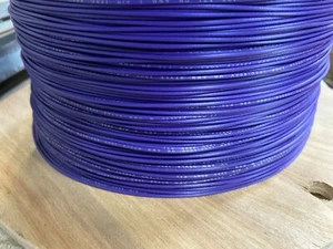 18 AWG Gauge Stranded Hook Up Wire PURPLE 1000 ft 0.0403" UL1007 300 Volts - Picture 1 of 1