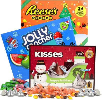 - Reese'S Pieces, Jolly Rancher, and Kisses Candy Advent Calendars, 2025 Countdo - Image 1 of 4