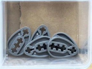 LEGO Parts - Dark Bluish Gray Technic Cam - No 6575 - QTY 5 - Picture 1 of 1