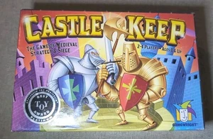 2006 Gamewright Award-Winning CASTLE KEEP Game of Medieval Strategy & Seige 8+ - Picture 1 of 3