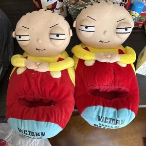 Family Guy Stewie Plush Slippers Size 13 (xl) 20th Century Fox Cartoon TV 2006 - Picture 1 of 5