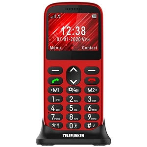 Téléfunken - téléphone mobile S420, rouge - Afbeelding 1 van 1