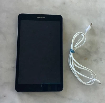 Samsung Galaxy Tab SM-T380 - 16GB Wi-Fi 8.0" - Black Very Good Used Condition - Image 1 of 4