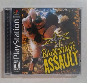 WCW Backstage Assault (Sony PlayStation 1, 2000) PS1 CIB Komplett  - Bild 1 von 3