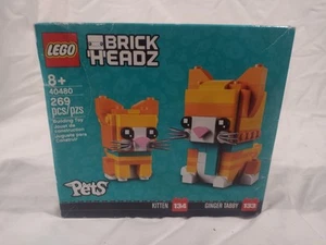 Lego 40480 Brick Headz Pets Cats NIB - Picture 1 of 2