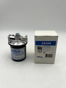 Conjunto de filtro de aceite microflujo Mitco 264M 3/8" NPT 15 GPH con elemento filtrante - Imagen 1 de 8