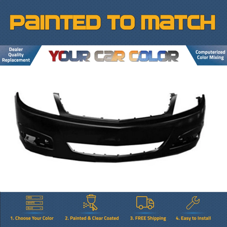 For 2007-2010 SATURN AURA; Front Bumper Cover; Painted to Match - Image 1 of 1