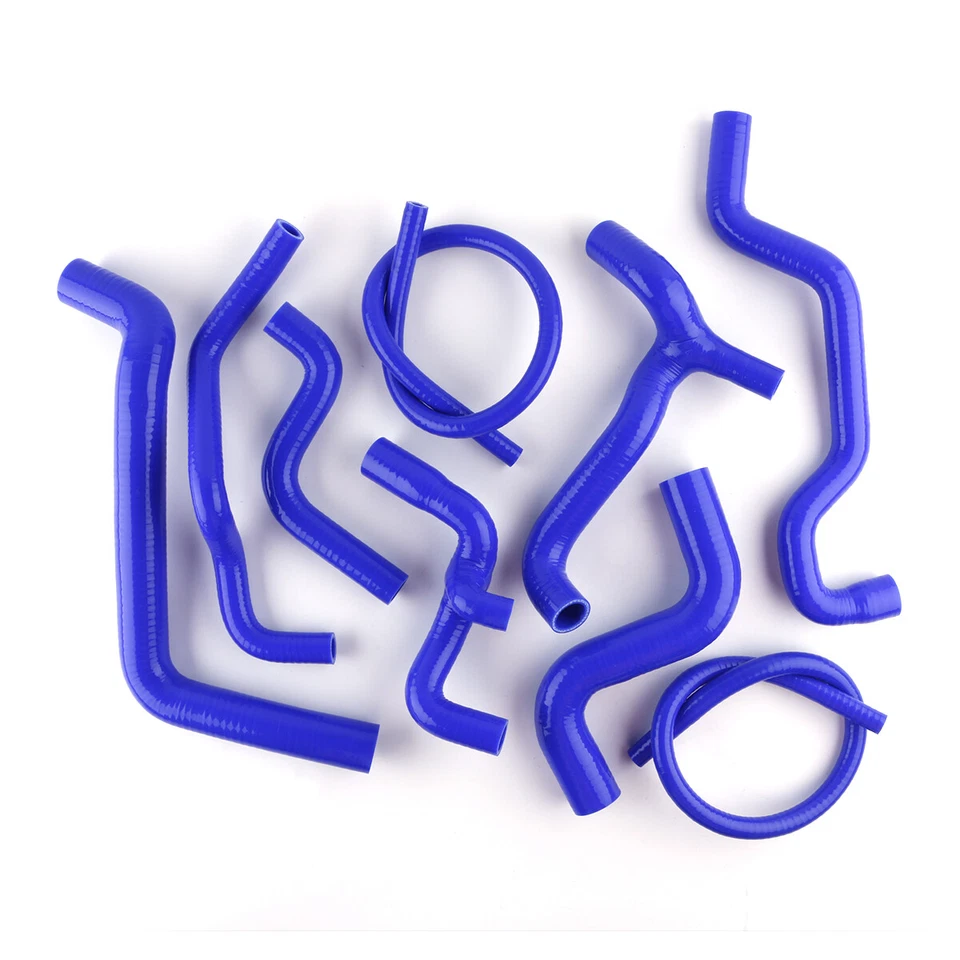 Fit Volkswagen Golf  MK3 GTI  2.0L 8V 1992-1998 Blue Silicone Coolant Hose Kit - Imagem 1 de 4