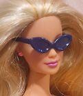Mattel Barbie Kelly Eyewear ~ Black Catseye Sunglasses W/Purple Lenses ~ New
