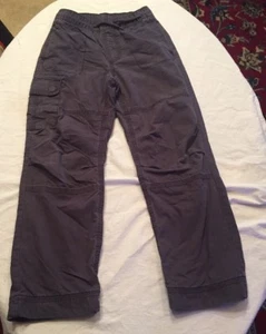 Gap Kids Boys Dark Gray Casual Dress Pants Adjustable Waist Boys Size Large - Picture 1 of 5