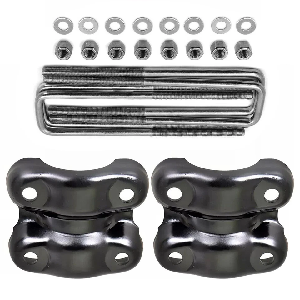 For 1988-1998 Silverado Sierra Tahoe Yukon Cadillac Rear Axle U Bolt & Plate New - Изображение 1 из 4